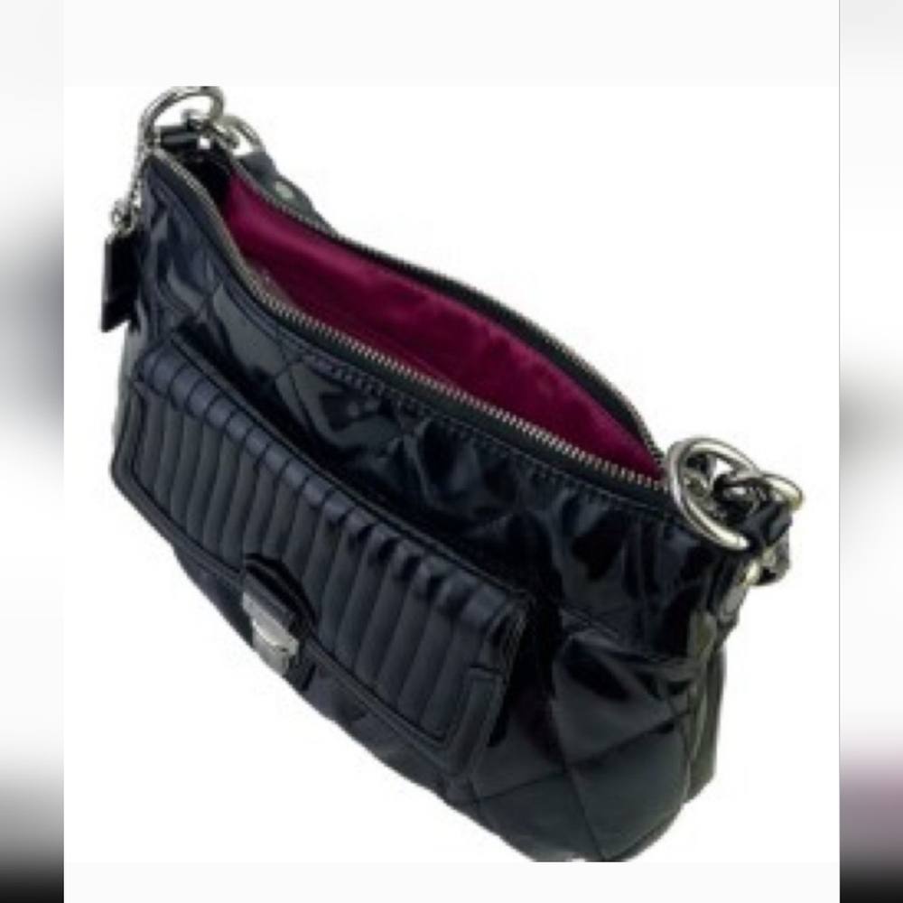 🔥LOW START🔥Coach POPPY Patent Leather Bag - Picture 7 of 12